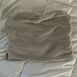 H&M Divided Tube Cropped Top